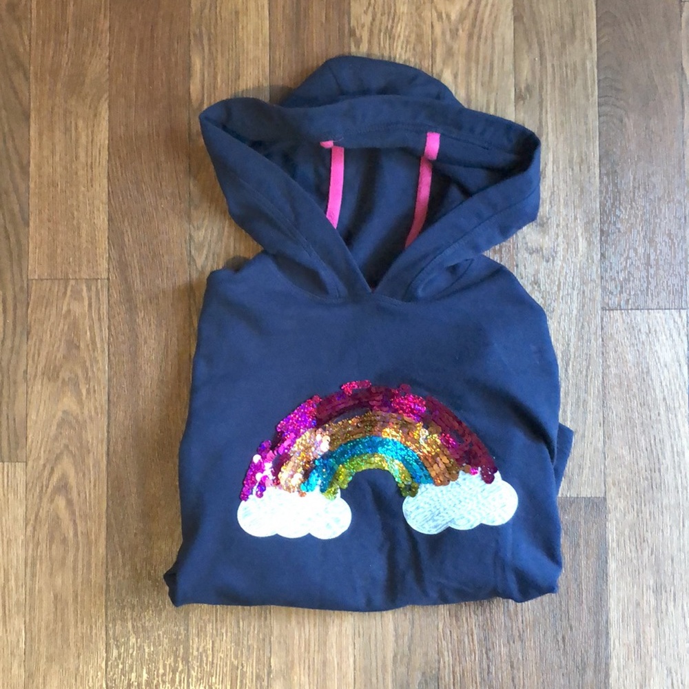 Newer sparkly rainbow and cloud hoody! So cute!